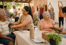 Ação leva saúde e cidadania a idosos neste sábado em Porto Velho idosos em Porto Velho recebem atendimento de saúde e participam de atividades comunitárias