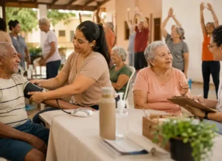 Ação leva saúde e cidadania a idosos neste sábado em Porto Velho idosos em Porto Velho recebem atendimento de saúde e participam de atividades comunitárias