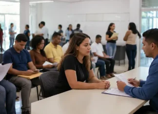Sine leva 85 vagas a mutirão de empregos em Porto Velho Mutirão de Empregos em Porto Velho com candidatos em atendimento presencial