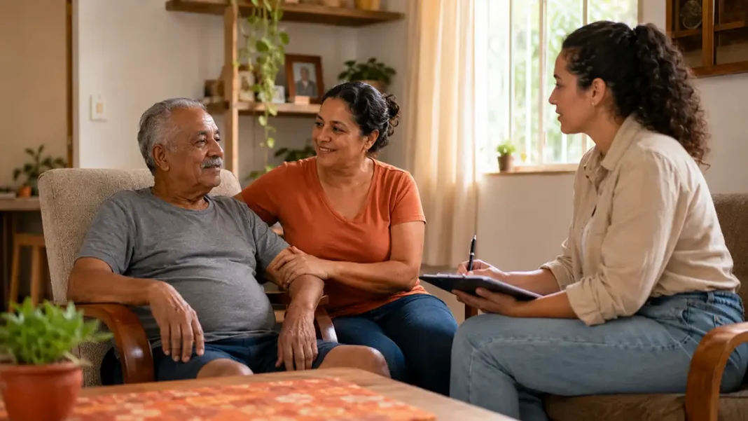 Famílias podem pedir avaliação para cuidado de idosos em casa pelo SUS