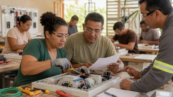 Alunos participam de curso profissionalizante em Rondônia Programa Vencer 2026 reúne alunos adultos em curso gratuito de qualificação profissional em Rondônia