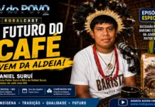Café nota 100 em Rondônia: Daniel Suruí no RuralCast Capa da TVdoPOVO sobre café nota 100 em Rondônia com Daniel Suruí no RuralCast e a juventude Paiter Suruí