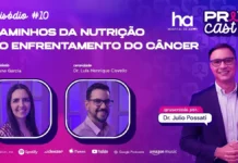 PrevCast explica nutrição no câncer e cuidados durante o tratamento Nutrição no câncer é tema do PrevCast com orientações sobre alimentação e tratamento oncológico