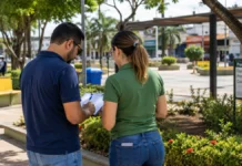 Adote uma Praça: propostas terão análise e prazos em Porto Velho Adote uma Praça com profissionais avaliando espaço público para proposta em Porto Velho