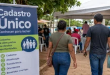 CadÚnico atende das 8h às 16h neste sábado em Porto Velho Moradores chegam para atendimento do CadÚnico em Porto Velho na Zona Sul