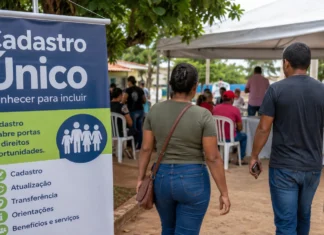 CadÚnico atende das 8h às 16h neste sábado em Porto Velho Moradores chegam para atendimento do CadÚnico em Porto Velho na Zona Sul
