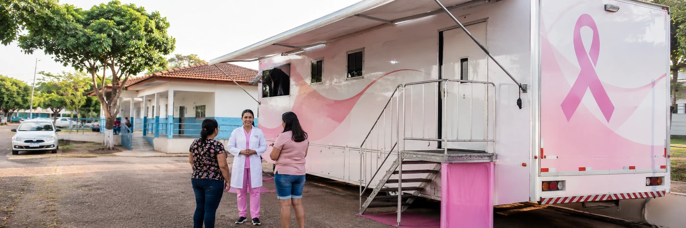 Carreta do Amor fará atendimentos em Jaru Unidade móvel prevista para realizar exames gratuitos em Jaru no mês de outubro