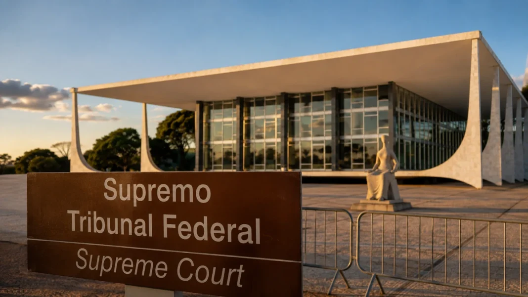 Supremo Tribunal Federal em Brasília em matéria sobre Cinta Larga no STF e mineração em terras indígenas
