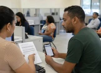 Convocados para trabalhar nas Eleições 2026 devem conferir nomeação Pessoa consulta a convocação de mesários em Rondônia pelo celular antes das Eleições 2026.