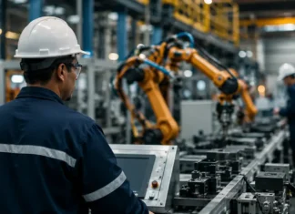 Rondônia cria 199 empregos em julho; indústria lidera e comércio recua Trabalhador industrial em matéria sobre empregos em Rondônia em julho de 2026