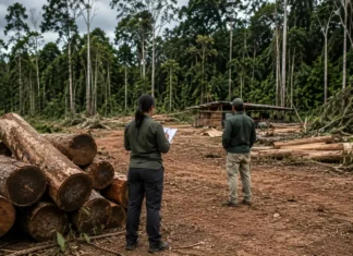 PF mira extração ilegal de madeira e cumpre três mandados em Rondônia Extração ilegal de madeira em Rondônia é alvo de investigação da Polícia Federal