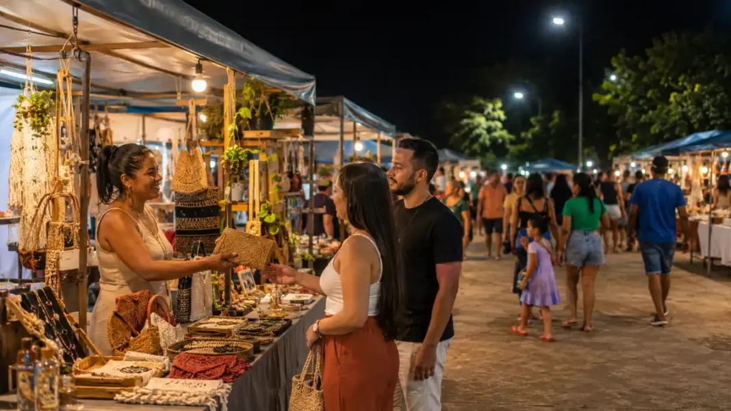 Feira Rondônia Empreendedora reúne visitantes e expositores no Espaço Alternativo, em Porto Velho. Feira Rondônia Empreendedora reúne visitantes e expositores no Espaço Alternativo, em Porto Velho.