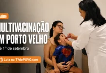 Multivacinação em Porto Velho segue até 1º de setembro no Espaço Saúde Campanha de multivacinação em Porto Velho amplia o atendimento a crianças e adolescentes.