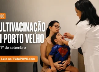 Multivacinação em Porto Velho segue até 1º de setembro no Espaço Saúde Campanha de multivacinação em Porto Velho amplia o atendimento a crianças e adolescentes.
