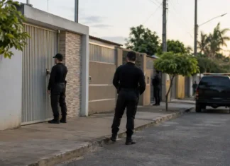 PF cumpre prisões e busca após furto em Ji-Paraná Agentes da PF em Ji-Paraná cumprem mandados judiciais durante investigação de furto qualificado.