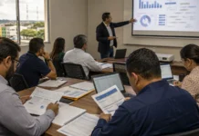 Empresas de Guajará-Mirim ajustam rotina para Reforma Tributária Empresários recebem orientação sobre Reforma Tributária em Guajará-Mirim