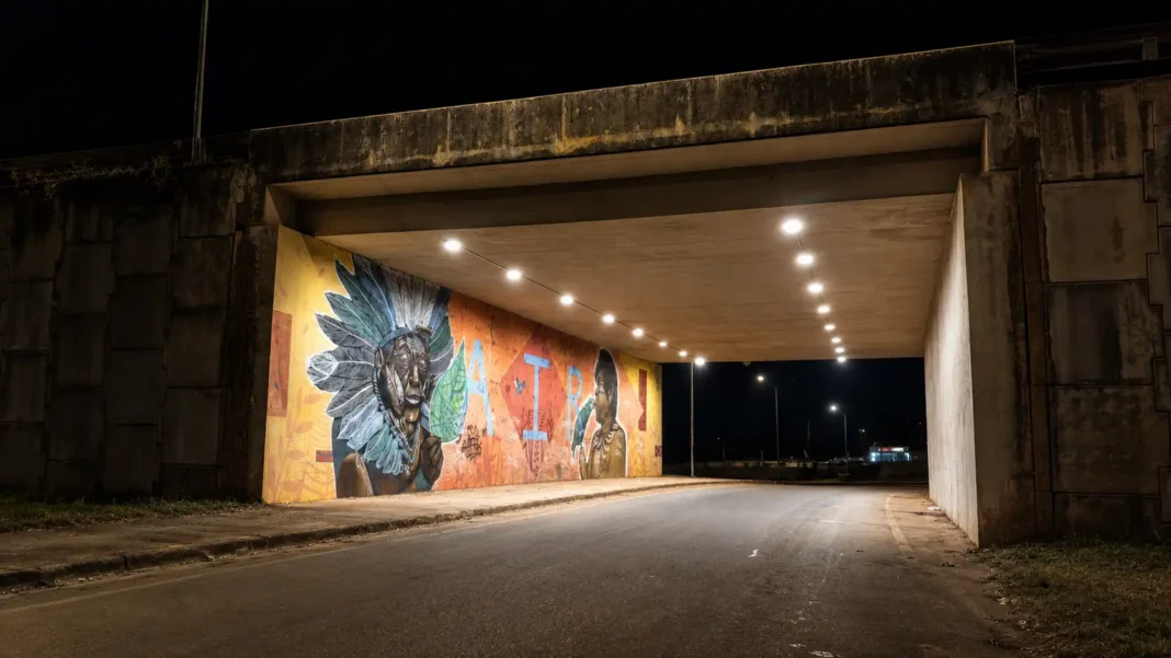 Cinco viadutos de Porto Velho recebem nova iluminação