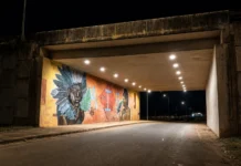 Cinco viadutos de Porto Velho recebem nova iluminação Viadutos iluminados em Porto Velho melhoram a visibilidade noturna sob uma das estruturas da capital.