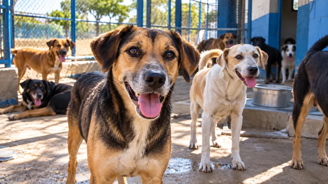Cães recuperados aguardam adoção em Porto Velho; veja como participar