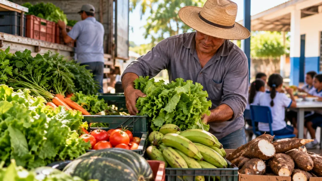 Nova Brasilândia abre chamada de R$ 587 mil para alimentos da merenda escolar