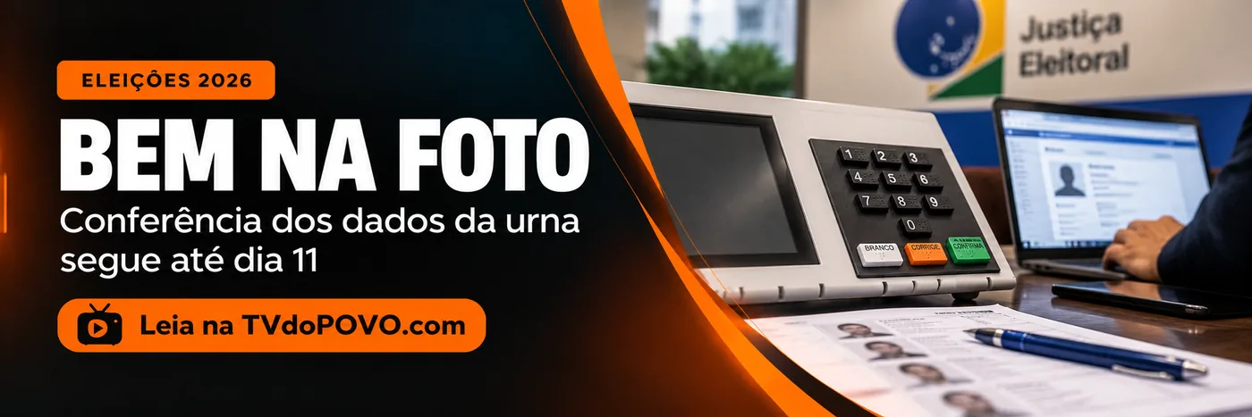 Bem na Foto e conferência dos dados da urna Bem na Foto com urna eletrônica e conferência de dados eleitorais até dia 11 nas Eleições 2026