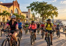 Bike Tour Porto Velho abre 300 vagas gratuitas para domingo Ciclistas participam de passeio ciclístico ao ar livre na região histórica e ribeirinha de Porto Velho.