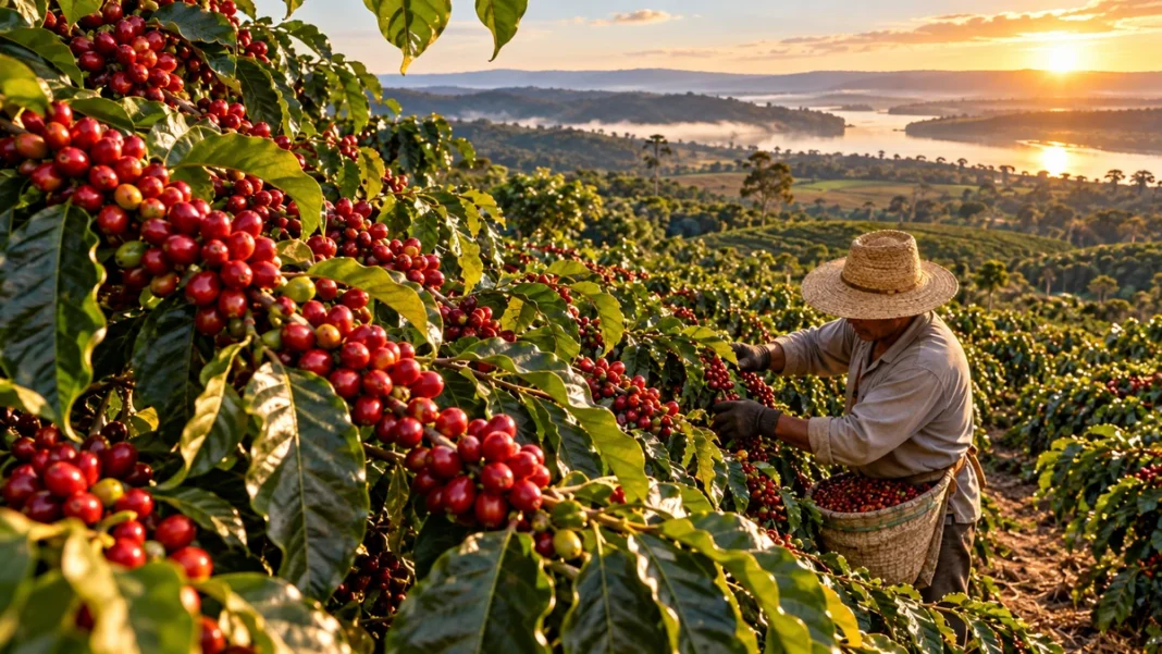 Safra de café de Rondônia chega a 2,88 milhões de sacas, estima Conab