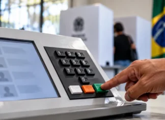 Presidente, senador e deputado são eleitos de formas diferentes; entenda Urna eletrônica usada para explicar como funciona o voto nas Eleições 2026
