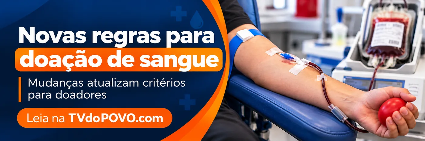 Novas regras atualizam critérios para doação de sangue Doação de sangue com critérios atualizados para doadores em 2026