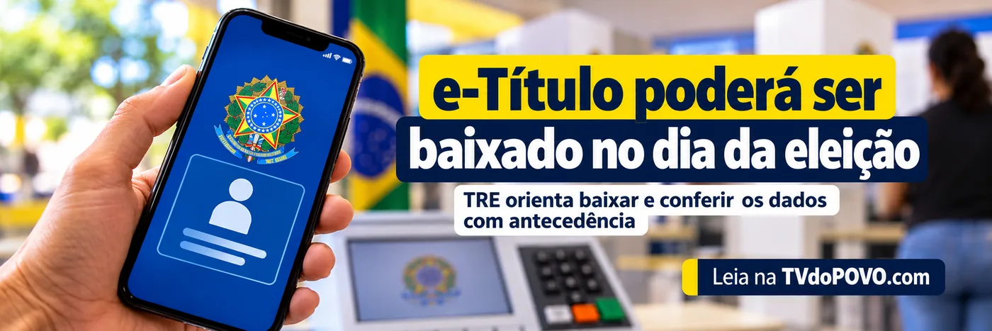 e-Título disponível no dia da eleição e-Título na eleição disponível para download no dia da votação