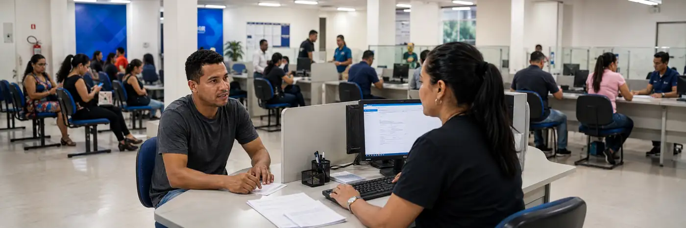 Atendimento do Sine após fim do Geração Emprego em Rondônia Geração Emprego em Rondônia com trabalhadores atendidos em unidade do Sine