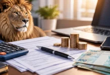 Receita libera consulta ao lote residual do IRPF; pagamento será dia 30 Imagem ilustrativa sobre lote residual do IRPF, com calculadora, documentos fiscais, dinheiro e celular em ambiente financeiro.