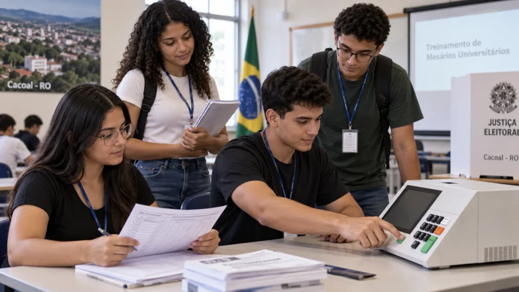 Universitários de Cacoal podem atuar como mesários nas Eleições 2026