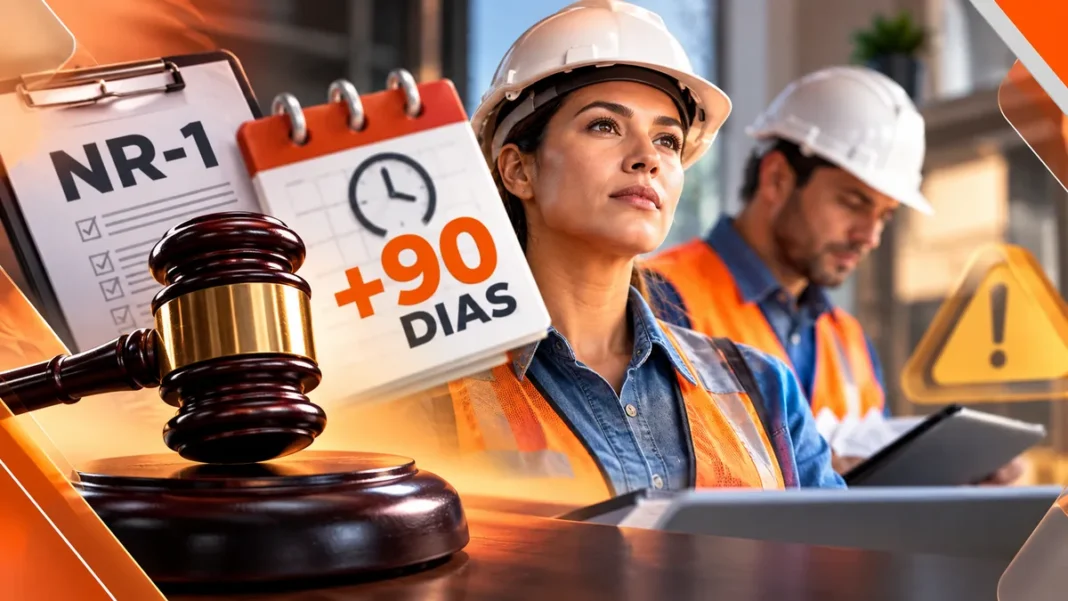 Multas da NR-1 ficam suspensas por mais 90 dias; obrigações continuam