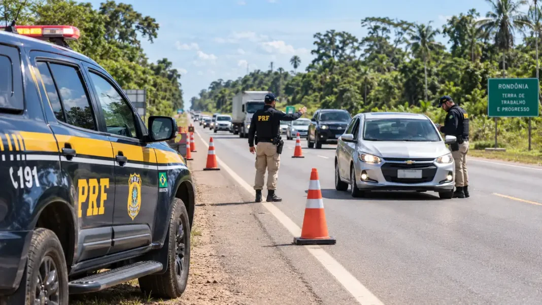 Operação Independência reforça fiscalização da PRF em Rondônia Operação Independência da PRF em Rondônia