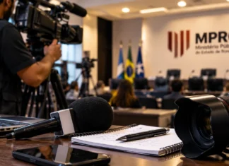 Prêmio MPRO de Jornalismo recebe inscrições até 15 de outubro Prêmio MPRO de Jornalismo 2026 com equipamentos de reportagem em ambiente institucional de Rondônia