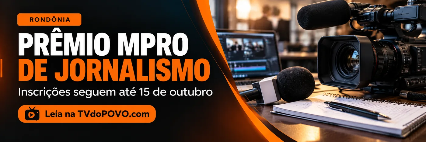 Prêmio MPRO de Jornalismo 2026 com câmera, microfone e inscrições abertas até outubro