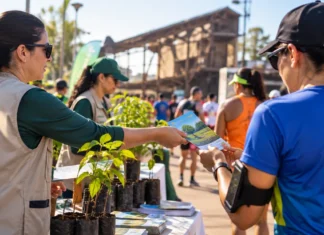 Ação leva prevenção de queimadas ao público em Porto Velho Prevenção de queimadas durante ação de educação ambiental em Porto Velho