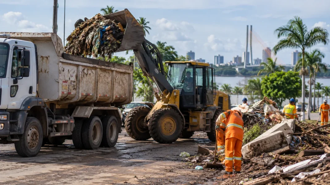 Porto Velho recolhe cerca de 700 toneladas de resíduos nas últimas semanas