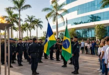 Semana da Pátria começa em Rondônia com ato cívico no Palácio Rio Madeira Semana da Pátria em Rondônia com Fogo Simbólico e cerimônia cívica