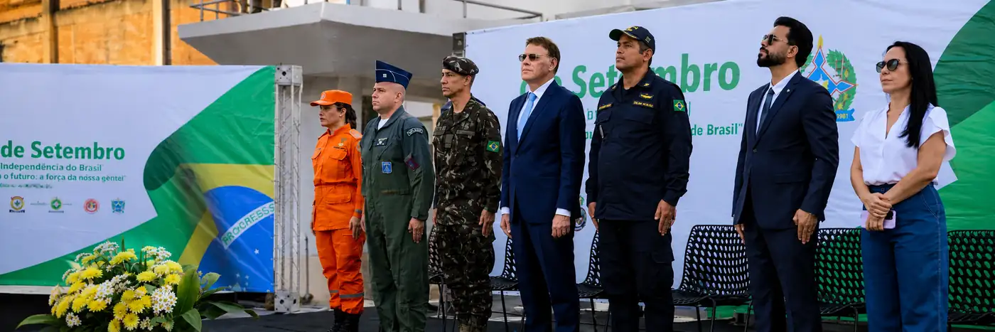 Cerimônia cívica abre Semana da Pátria em Rondônia Cerimônia de abertura da Semana da Pátria em Rondônia