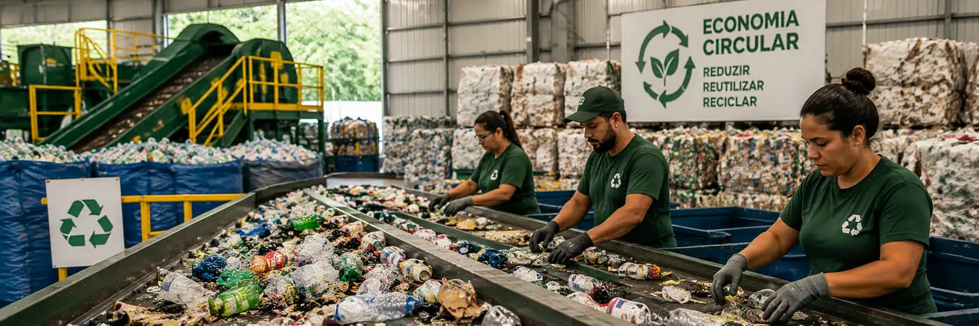 Economia circular e reciclagem de resíduos sólidos economia circular e reciclagem em seminário de resíduos sólidos