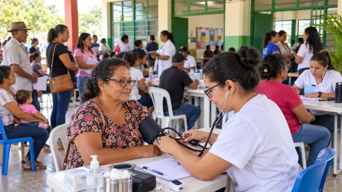 Serviços em Bom Futuro: ação gratuita de cidadania em Ariquemes Imagem ilustrativa de atendimento comunitário durante ação de serviços gratuitos em Bom Futuro, Ariquemes
