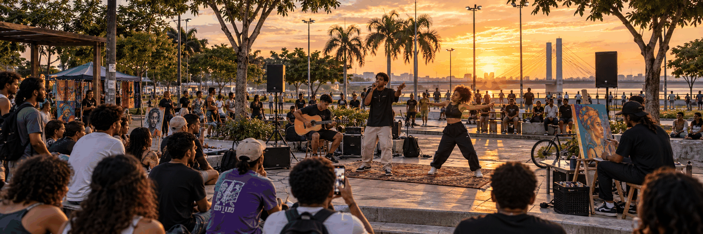 Show de Talentos reúne diferentes linguagens artísticas apresentações do Show de Talentos em Porto Velho com música, dança e artes