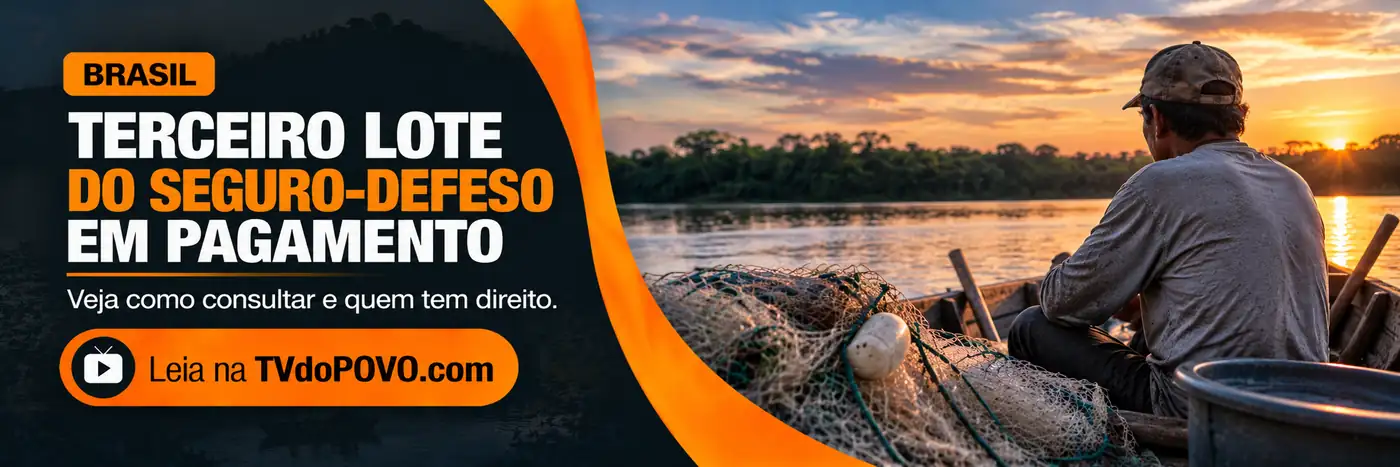Terceiro lote do Seguro-Defeso — veja como consultar Faixa editorial informa terceiro lote do Seguro-Defeso em pagamento e orienta consulta do benefício
