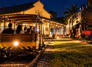 “Uma Noite no Museu” terá passeio gratuito de litorina na Madeira-Mamoré Uma Noite no Museu em Porto Velho com passeio de litorina no Complexo da Estrada de Ferro Madeira-Mamoré