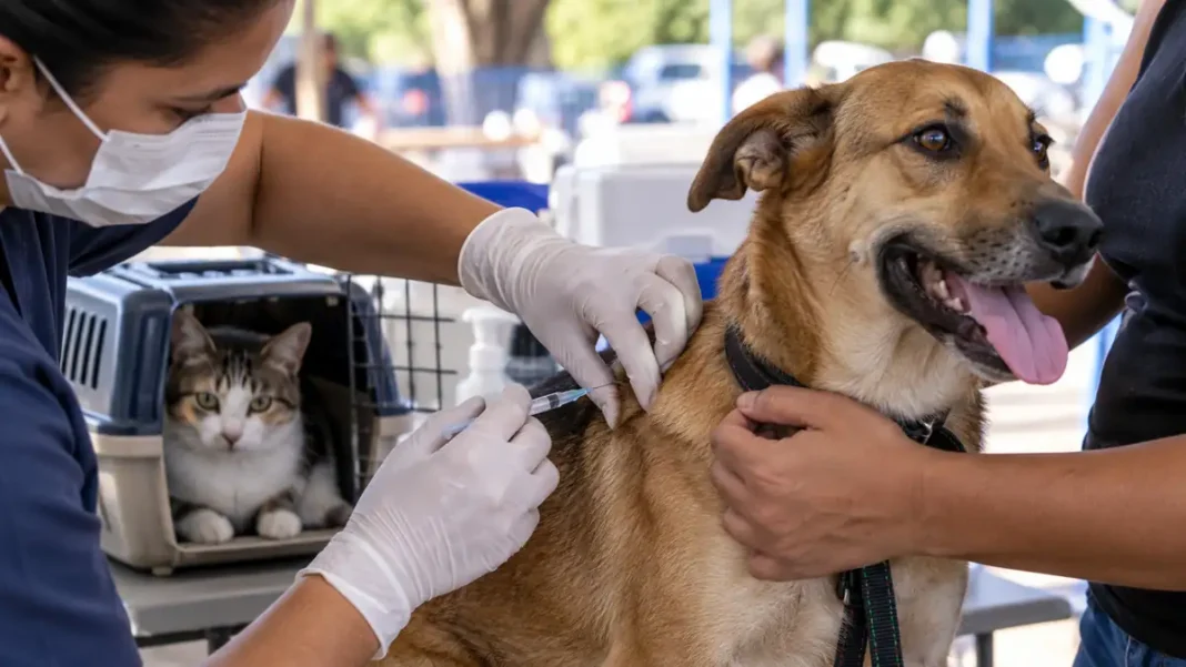 Porto Velho vacina 30.543 cães e gatos contra a raiva; veja onde conseguir a dose