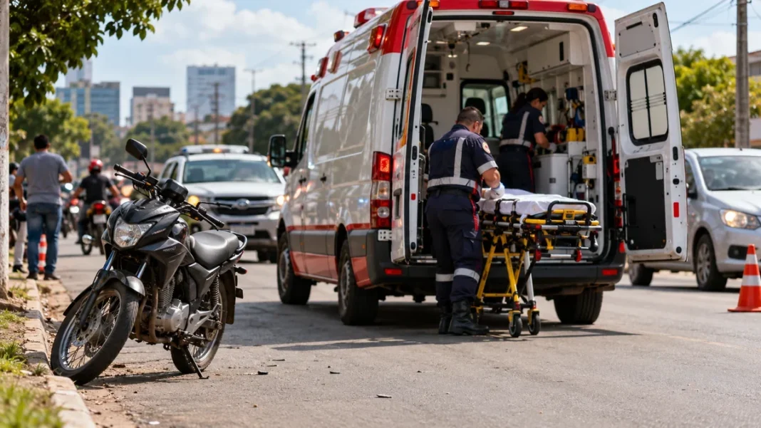 Setembro tem maior número de atendimentos de trânsito do Samu em Porto Velho; motos aparecem em 82,7%