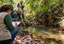 Rolim de Moura começa mapeamento para recuperar nascentes da bacia que abastece o município Bacia do D’Alencourt durante vistoria ambiental em área rural de Rolim de Moura