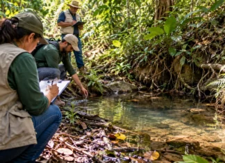 Rolim de Moura começa mapeamento para recuperar nascentes da bacia que abastece o município Bacia do D’Alencourt durante vistoria ambiental em área rural de Rolim de Moura